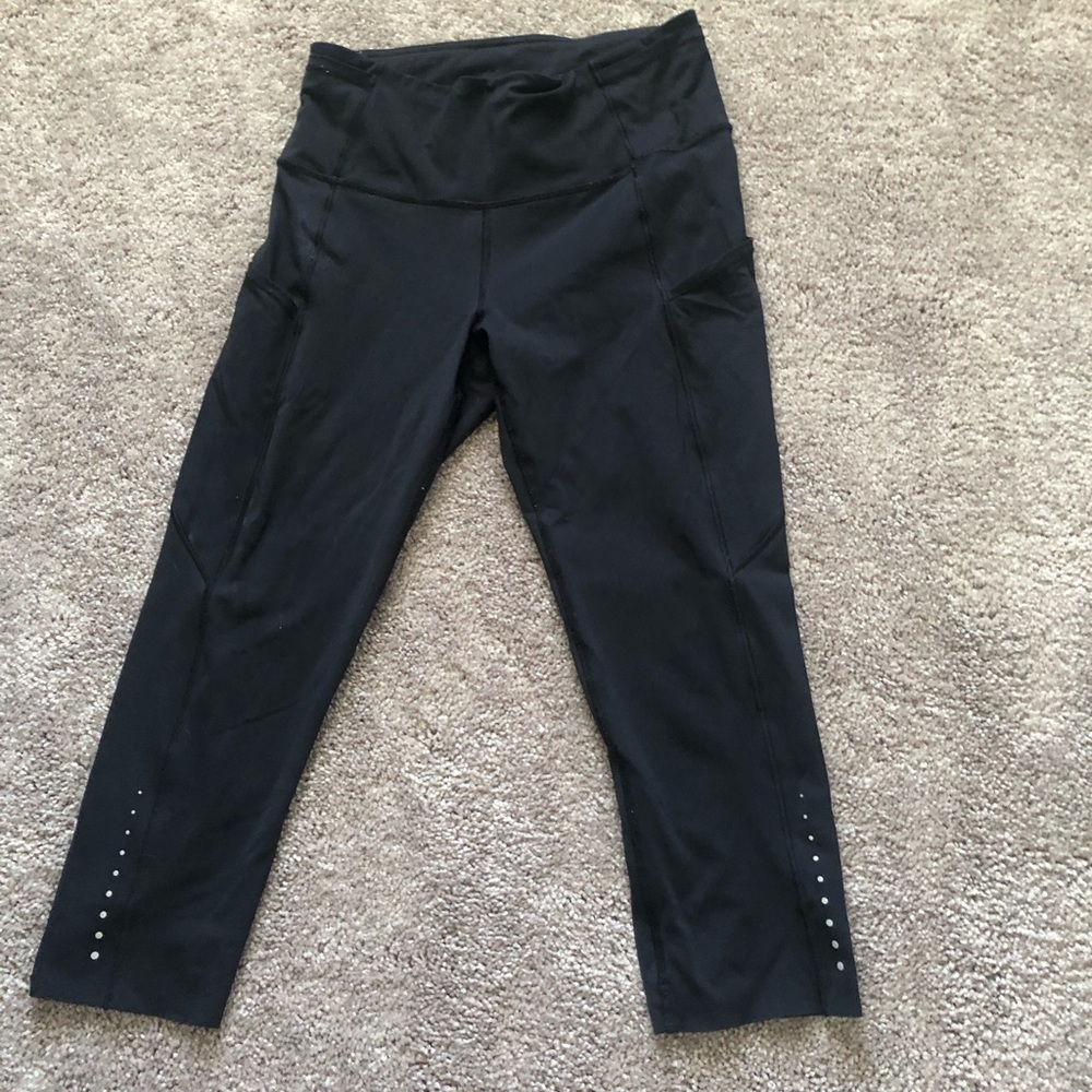 Lululemon Fast and Free Crop Leggings